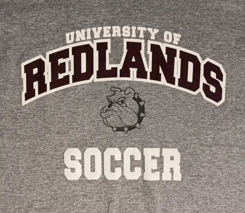 Redlands Bulldogs Soccer t-shirt college university football futbol