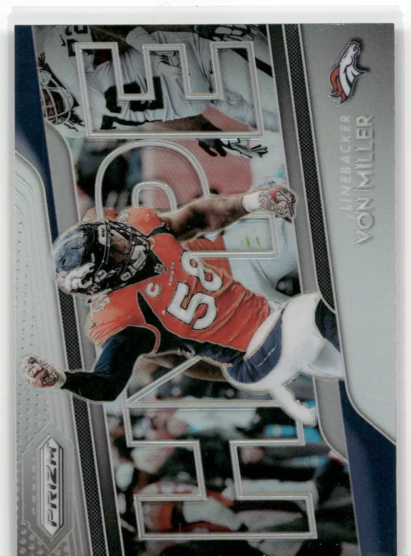 2018 Panini Prizm Von Miller Hype Card - Broncos