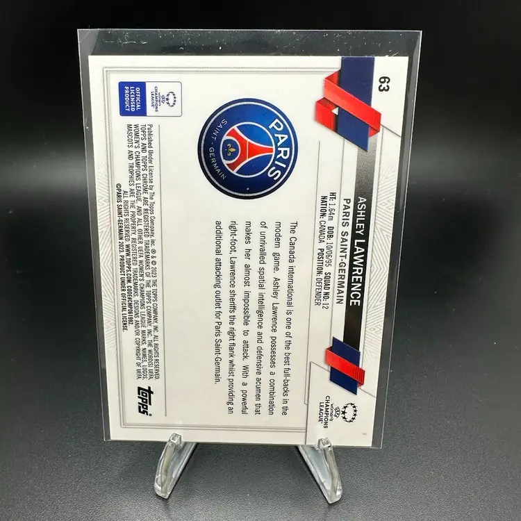 Ashley Lawrence 2022-23 Topps Chrome /50 PSG