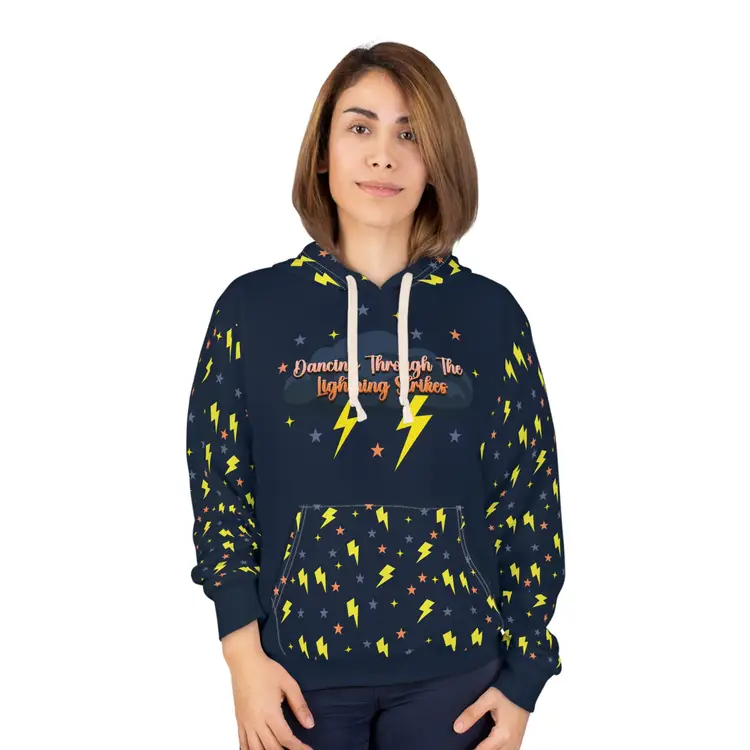 Dancing Through The Lightning Strikes Unisex Hoodie