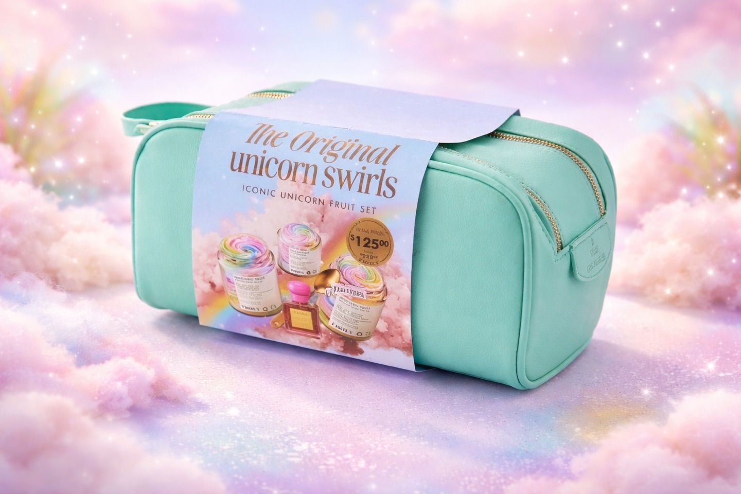 Truly The Original Unicorn Swirls Iconic Unicorn Fruit Set - $125 MSRP