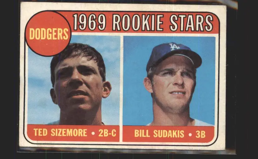 Dodgers 1969 Rookie Stars (Ted Sizemore / Bill Sudakis) 1969 Topps #552 - (140) - Los Angeles Dodgers