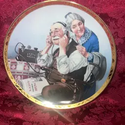 Norman Rockwell Plate