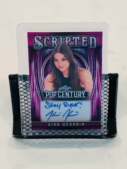 Kira Kosarin Scripted Pink Kaleidoscope Auto 5/5