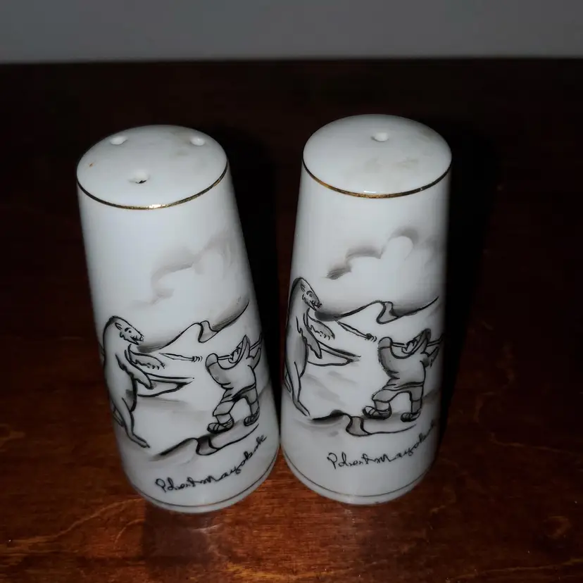 Vintage Robert Mayokok Salt and Pepper Shakers