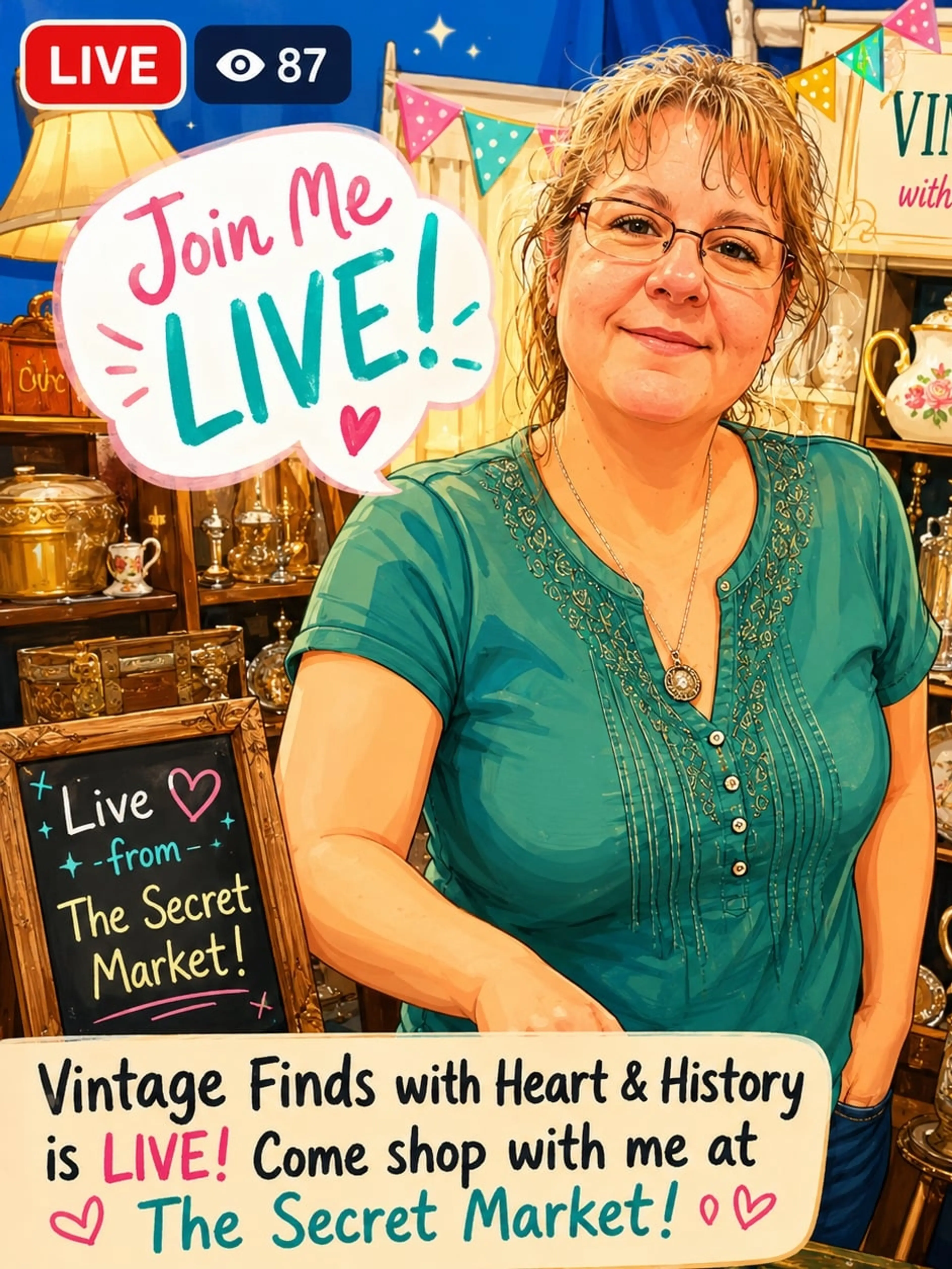 Shop with me at Secret Market 