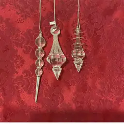 Avon Christmas Dazzling Drop Ornaments