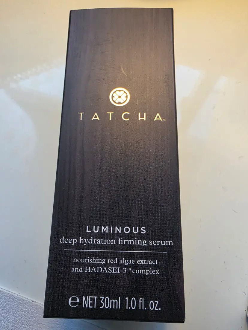 TATCHA  Pure Luminous Deep Hydration Firming Serum - 1 fl.oz NEW SEALED