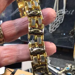 #37 As is Toledo ware bracelet