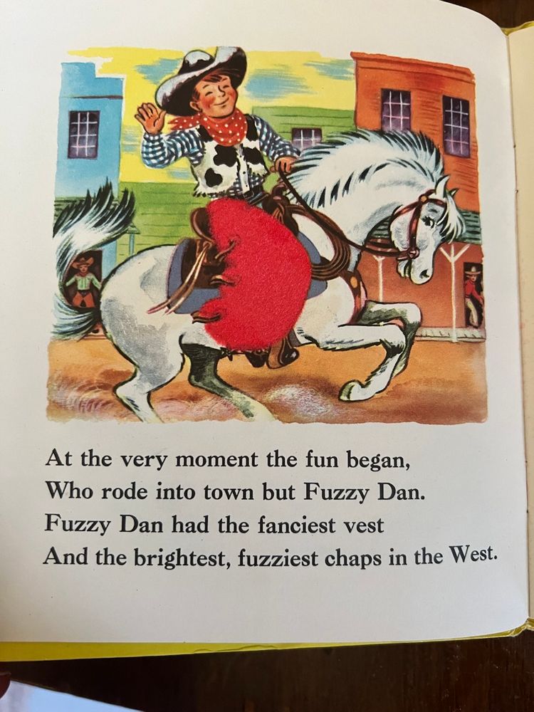 Lot Of 2 Books- FUZZY Dan, Red Bicycle