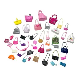 Lot Of 41 Barbie Doll Purses & Handbags w/ A Few Other Mixed In Accessories