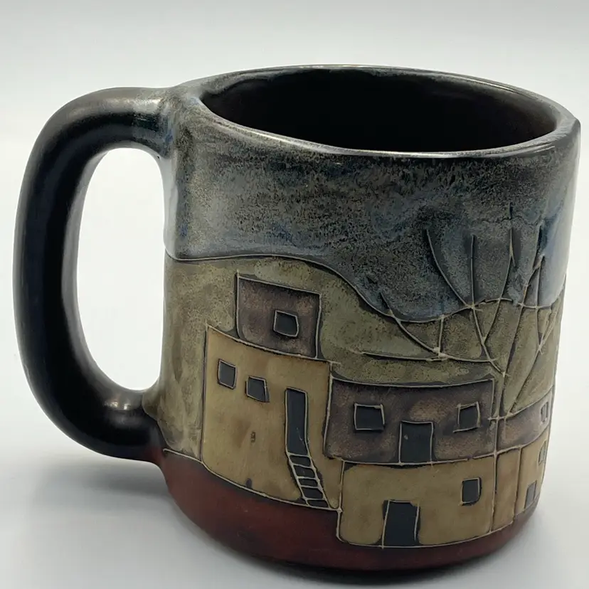 Mara Pottery Stoneware Mug- Pueblo