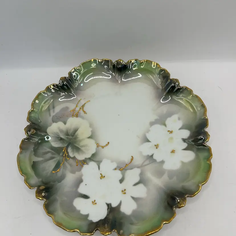 RS Germany Floral Plate 7”