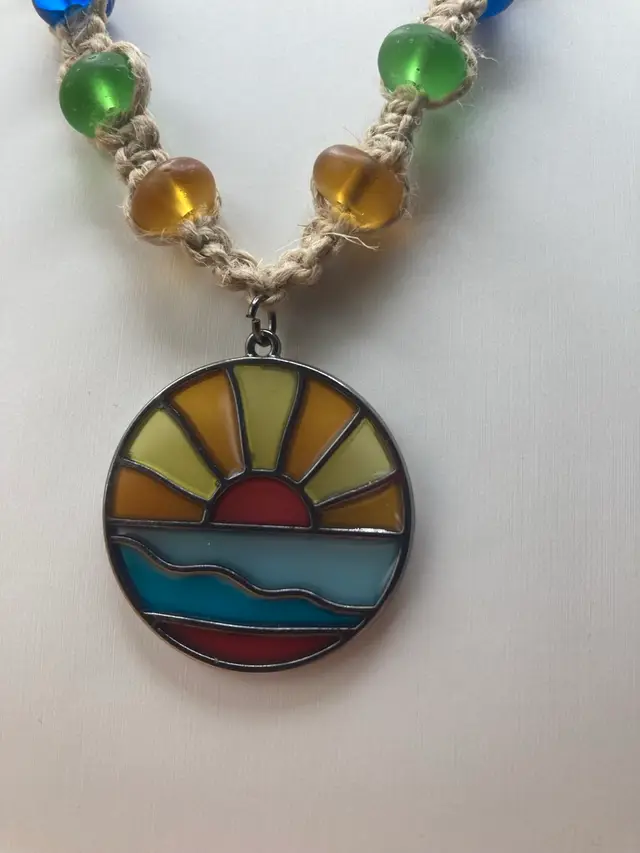 Sunshine Hemp Necklace