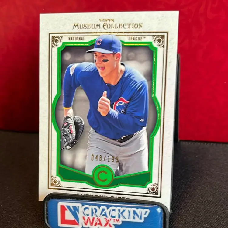 Anthony Rizzo 2013 Topps Museum Collection Green 48/199 Chicago Cubs
