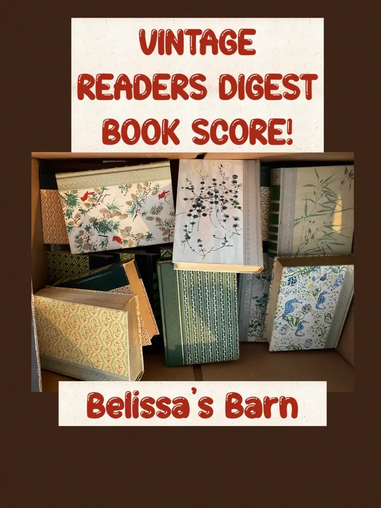 Readers Digest Books Read/Decor!