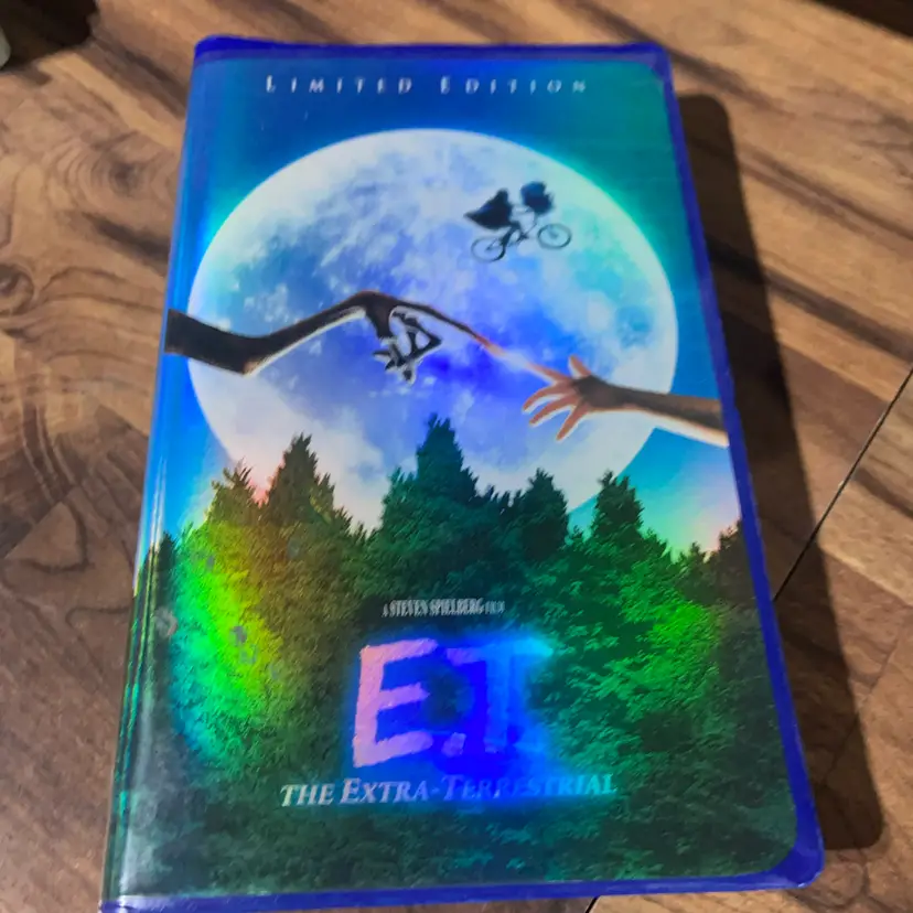 E.T. The Extra Terrestrial VHS 2002 Limited Edition Preowned