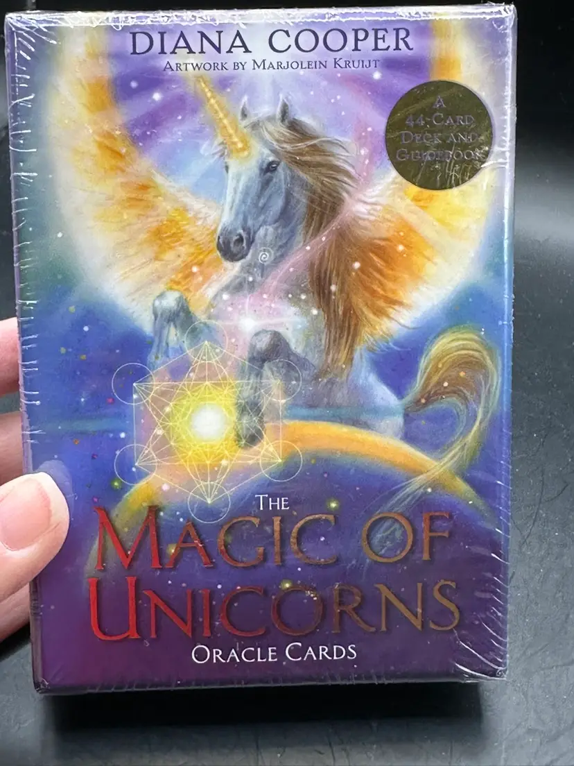 The Magic of Unicorns Oracle Cards: A 44-Card Deck and Guidebook by DIANA COOPER