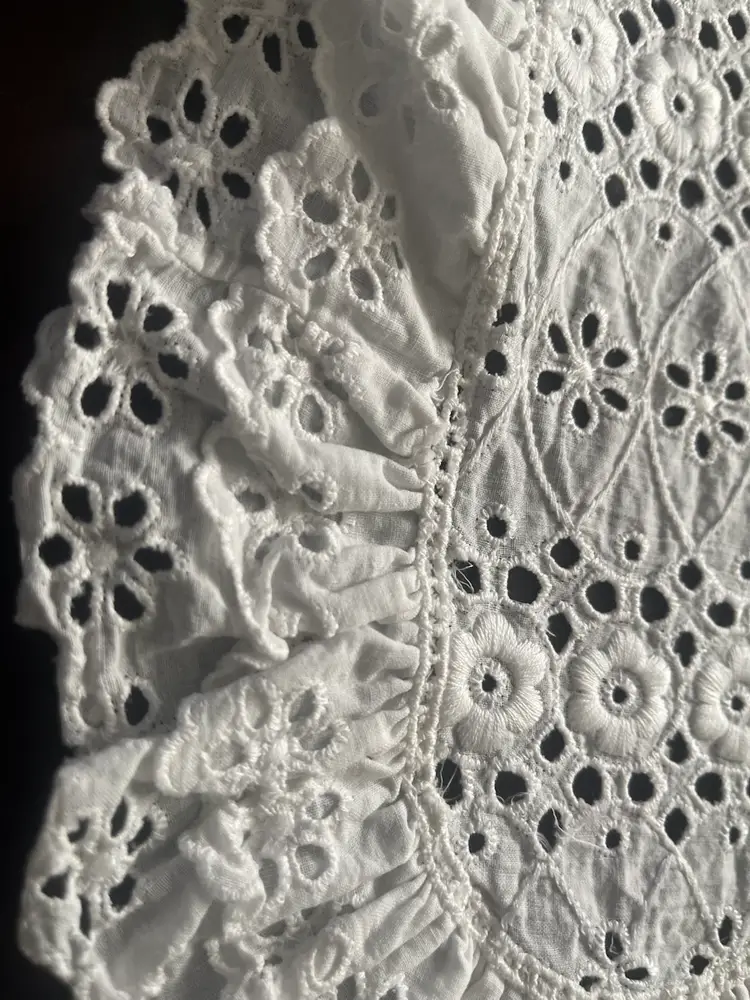 Oval Doily Handmade 12”x8”