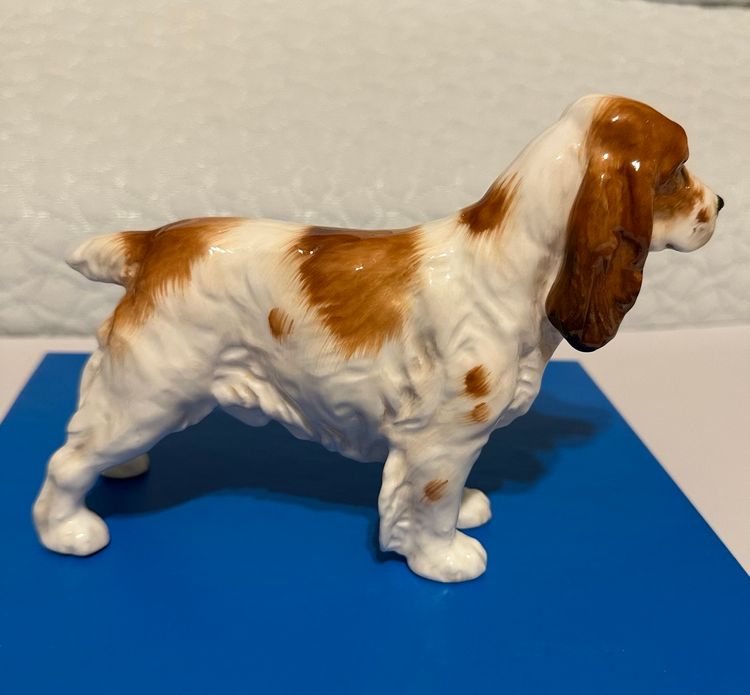Royal Doulton Springer Spaniel Dog Figurine 7” x 5”