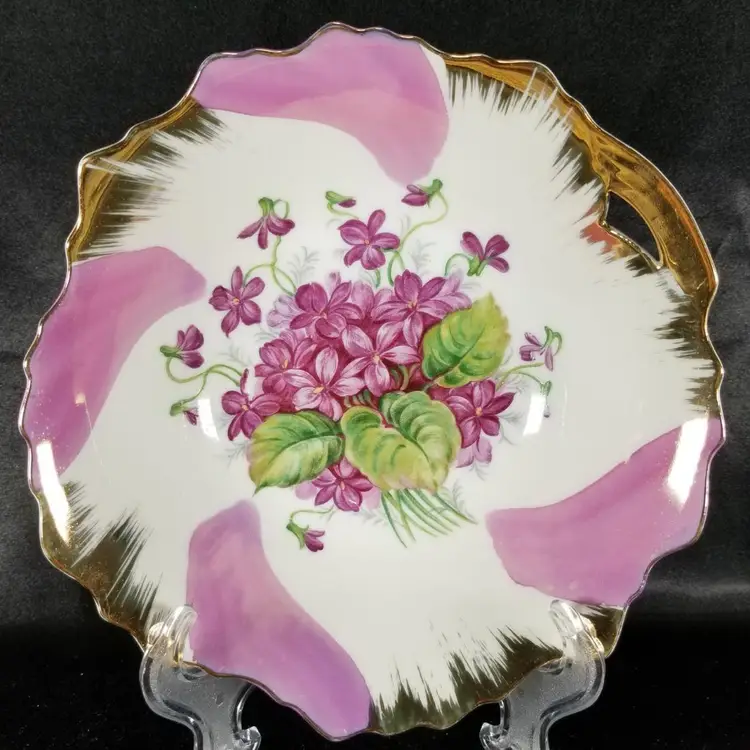 Vintage Trimont Ware Violet Bowl