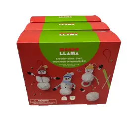 3 Snowman Ornament Kits