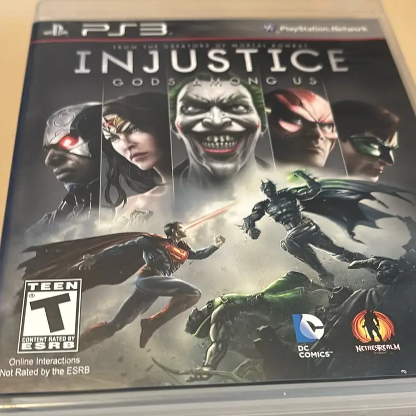 PS3 - Complete In Case - Injustice Gods Among Us