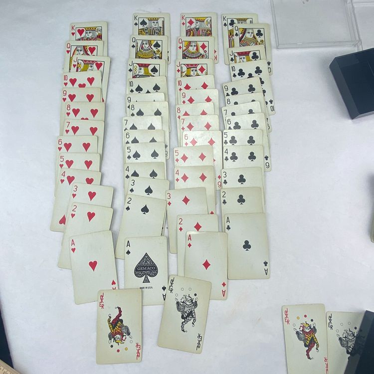 Vintage Gemaco Playing Cards 3 Decks The Gateway Arch St Louis MO