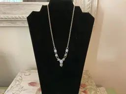 Vintage Carolyn Pollack Relios Blue Agate 925 necklace