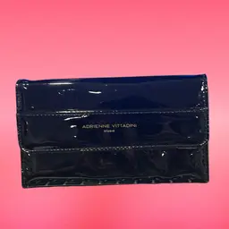 Vintage Adrienne Vittadini Patent Leather  Wallet brand new without tags