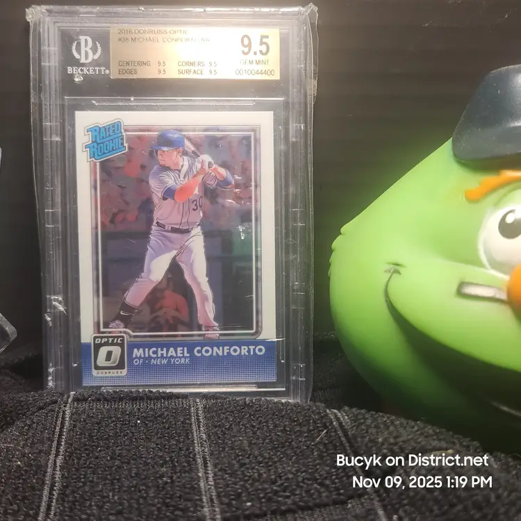 2016 Donruss Optic - Michael Conforto New York Mets BGS 9.5
