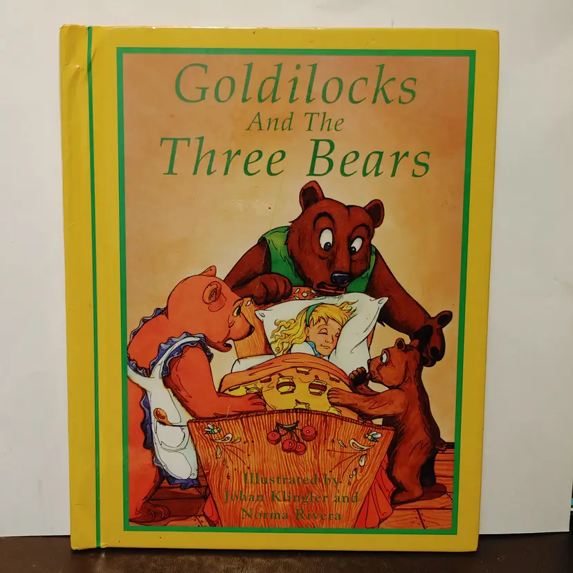 Goldilocks and the Three Bears. No condition issues.
