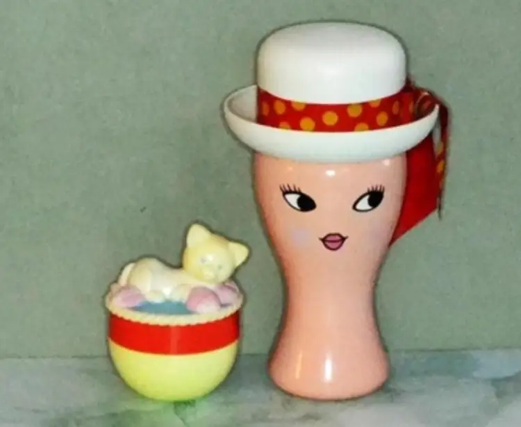 Avon Miss Lollipops Charming 2 Piece Collectible Set