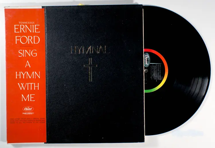 Tennessee Ernie Ford - Sing a Hymn With Me (1962) Vinyl LP + Gospel Songbook