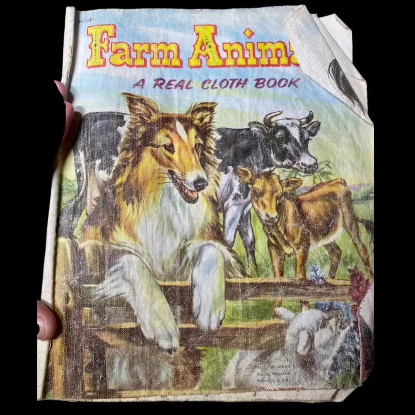 Farm Animals Cloth Book