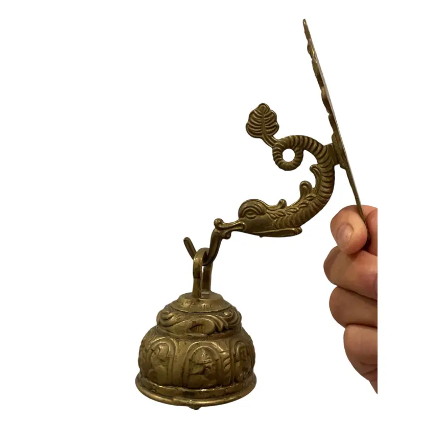 🎉Brass Chinese Dragon Dinner Bell