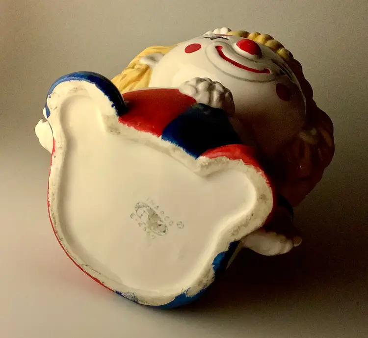 Vintage Inarco Clown Ceramic Nice
