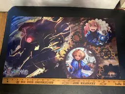 Anime Playmat. Used Once