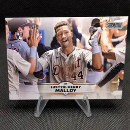 Justyn-Henry Malloy 2025 Topps Stadium Club Rookie RC #64 - Detroit Tigers