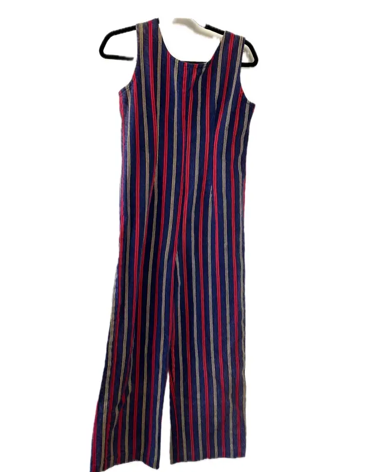 1970s Multicolored Overalls