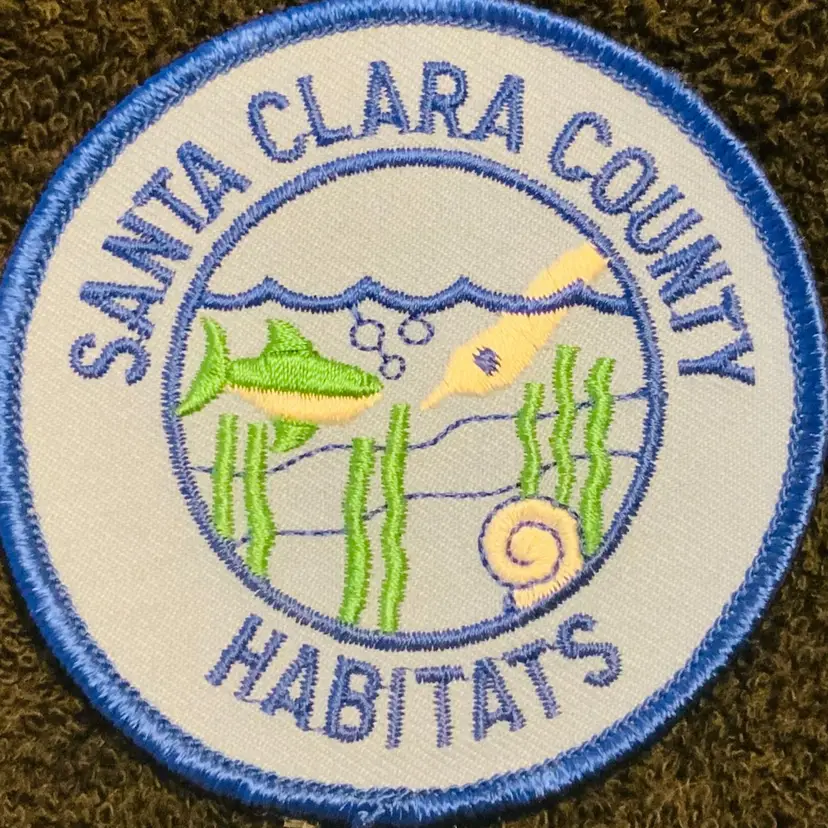 Vintage Scouting Fun Patch: Santa Clara County Habitats