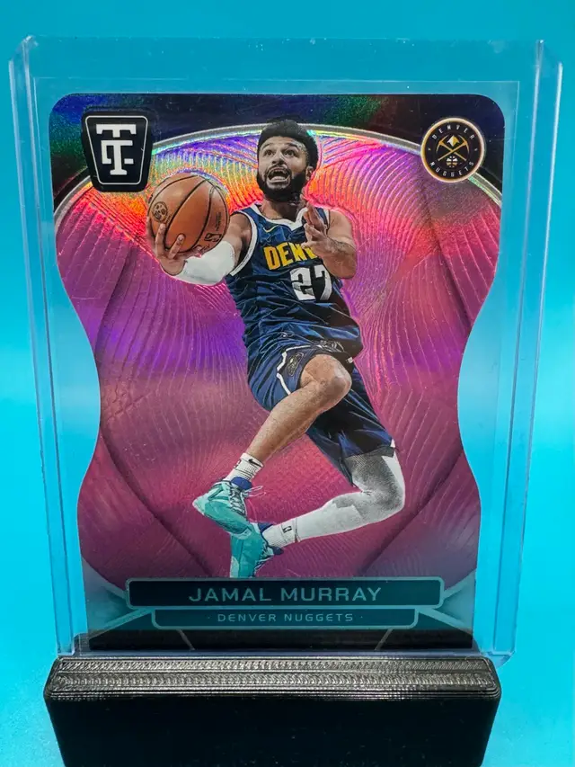 Jamal Murray Totally Certified Pink Die-Cut Platinum Mirror /125 Denver Nuggets