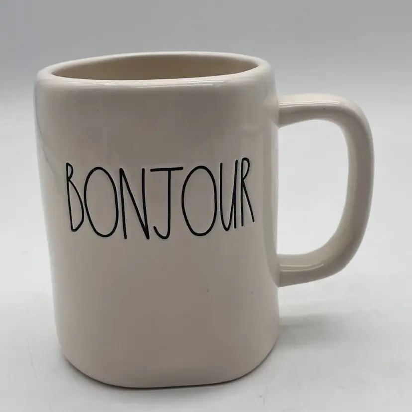 Rae Dunn “Bonjour” Coffee Mug