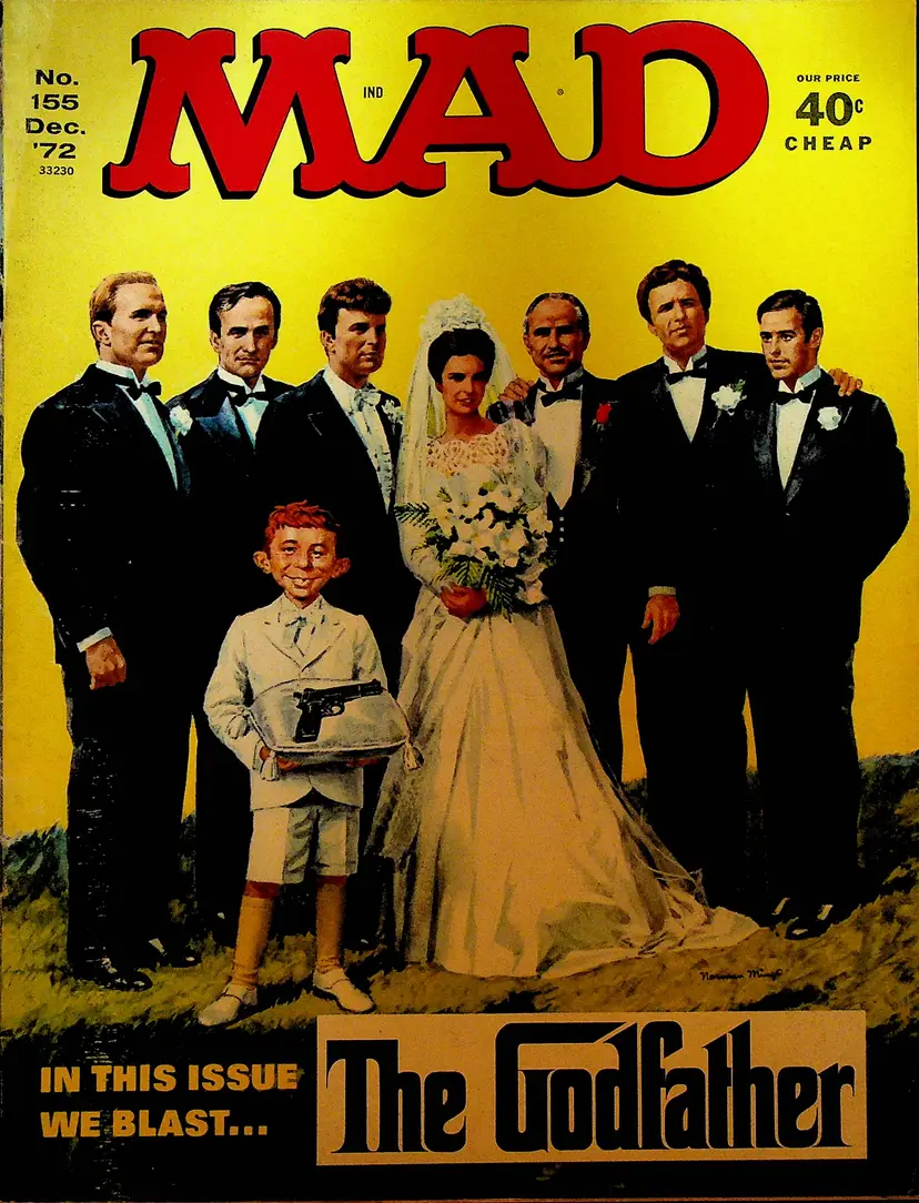 Mad Magazine 155 December 1972 The Godfather
