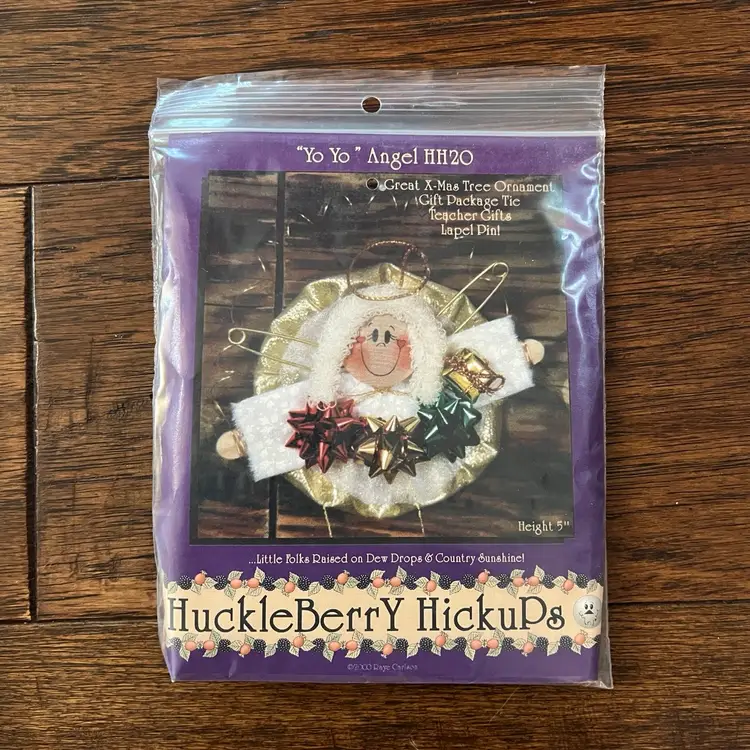 Angel Ornament Kit Includes Fabric & All The Fixins’