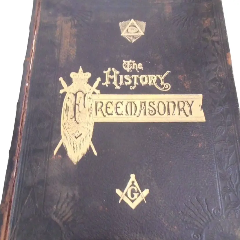 4 vol Antique History Of Freemasonry Robert Gould John C. Yorston & Co 1886