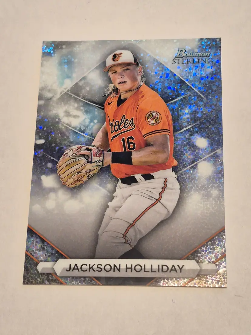 Jackson Holliday 2023 Bowman Sterling #BSP-80 Mini Diamond /99