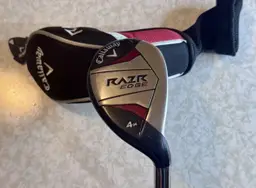 Callaway RAZR EDGE 4 Hybrid 4H 22* Uniflex 75g Graphite Shaft RH With Head Cover