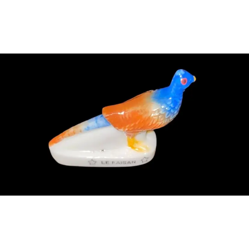 #09 - In From France Feves Porcelain Miniature Figurine As Pictured