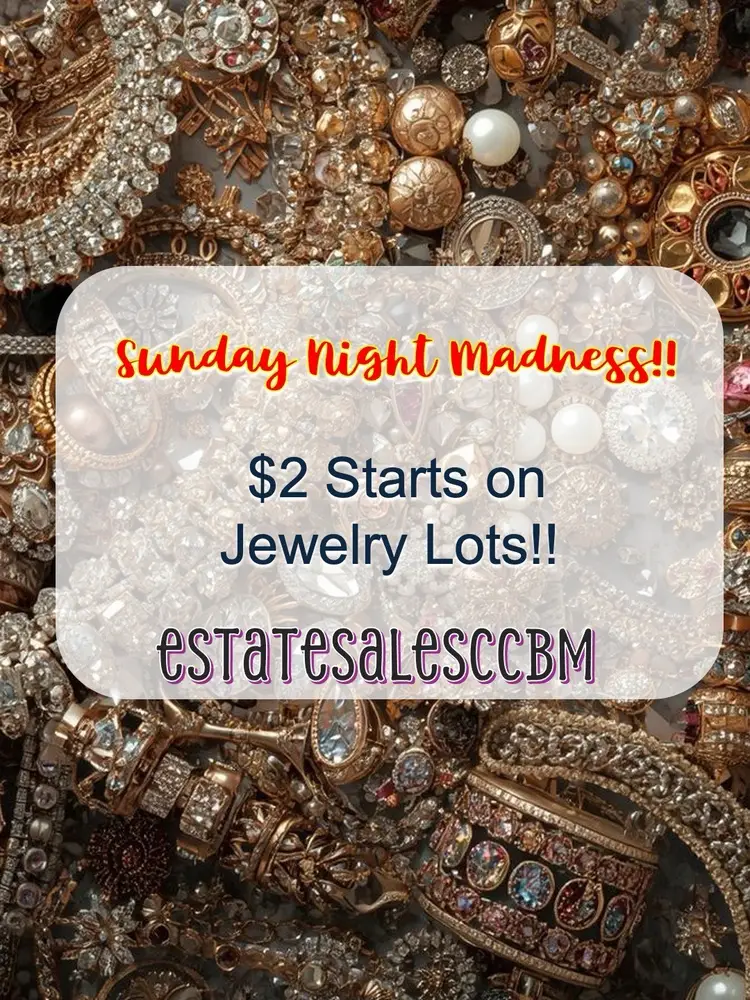 Sunday Night Madness - $2 SB, Pre-bids Avail.